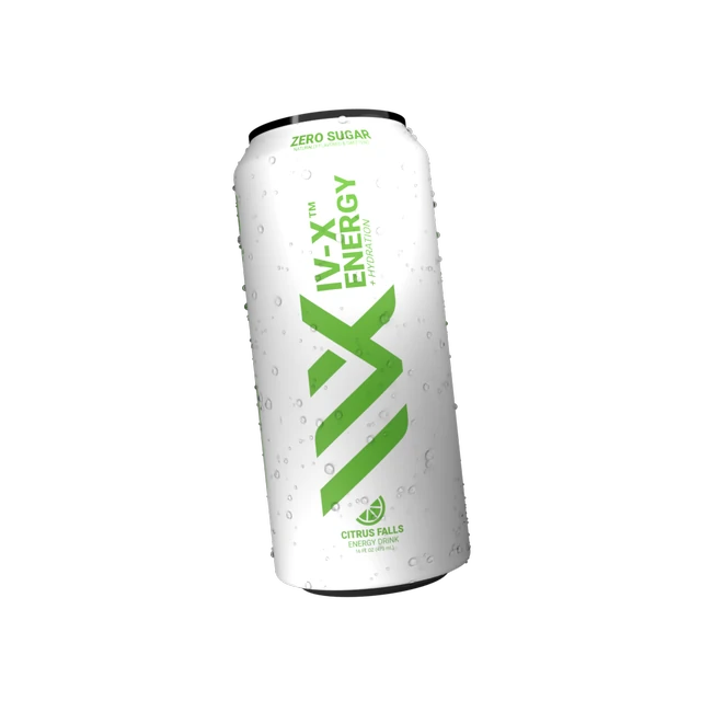 Rotating Citrus Falls DRINK IV-X can