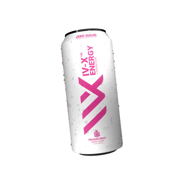 Rotating Dragon Fruit DRINK IV-X can